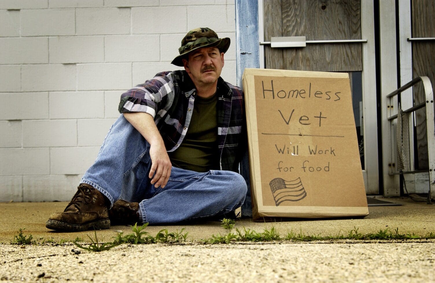 A Quarter of Homeless Vets Live in CA. You Can Help. Disabled