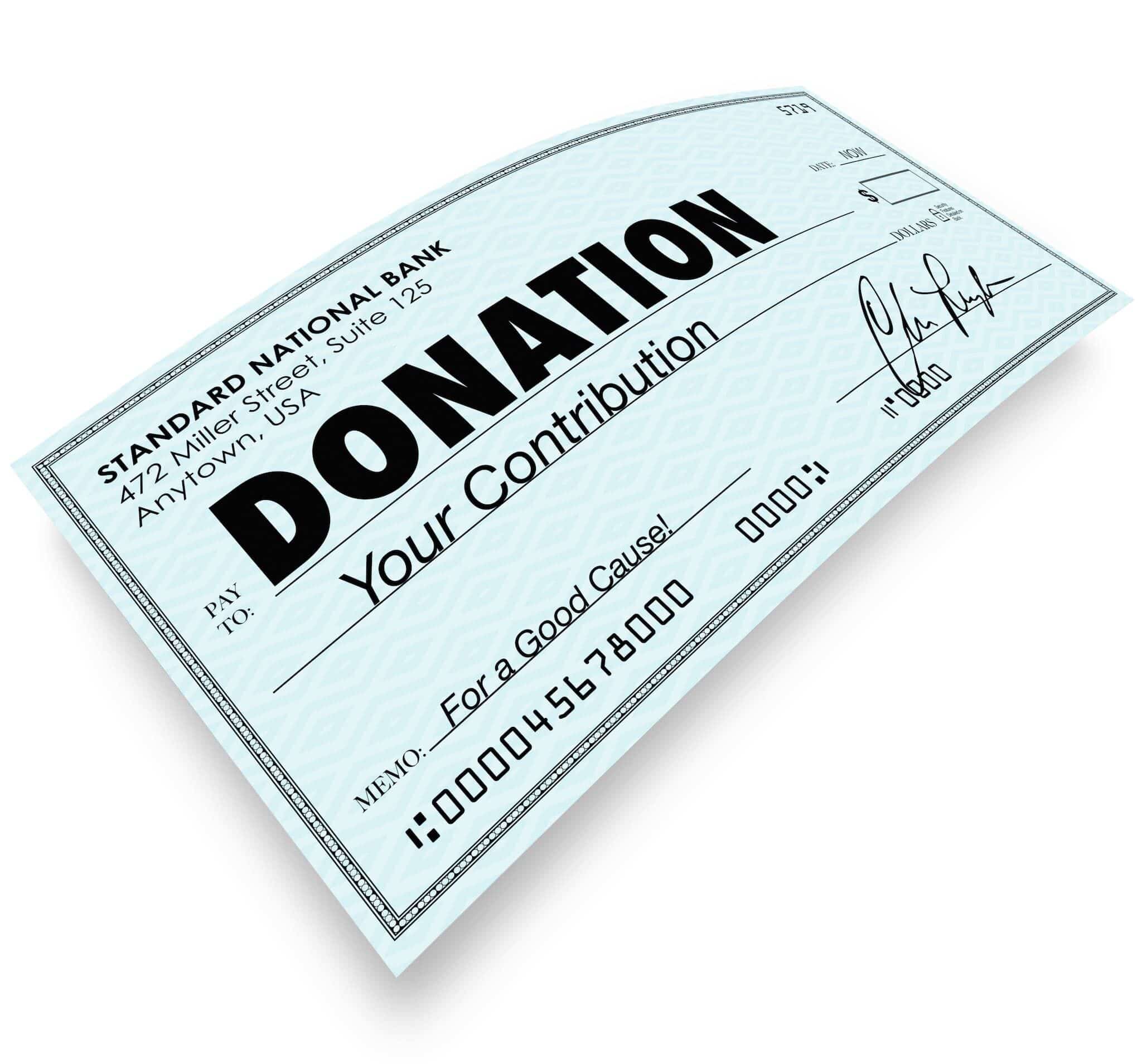 Make a corporate donation to support homeless vets disabled veterans